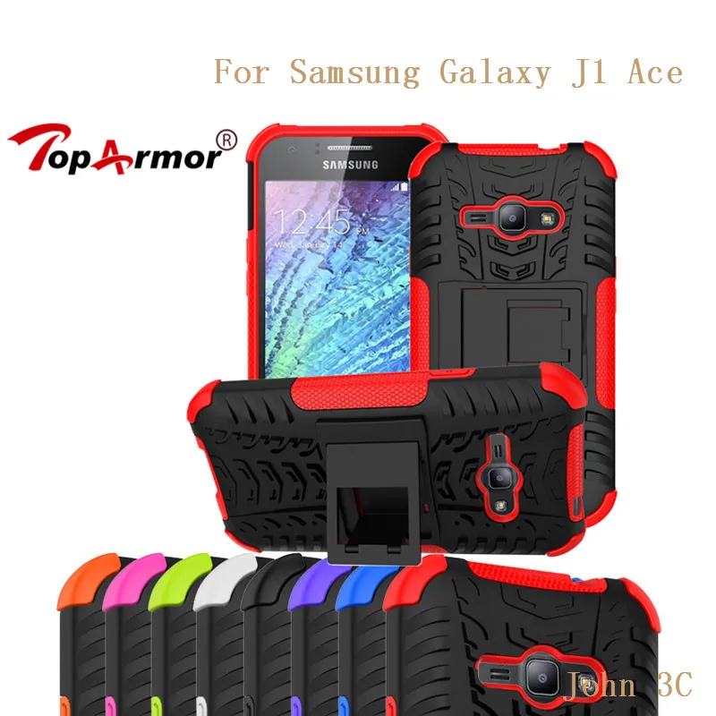 Чехол toparmor для Samsung Galaxy J1 Ace чехол PC + TPU ударопрочный J110M J110F J110G J110L Capa|case for samsung