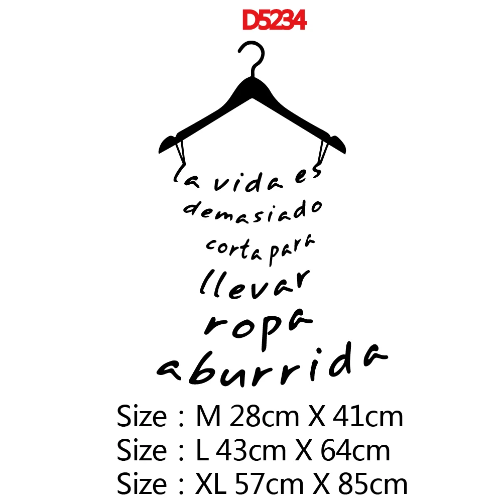 DIY Искусство испанская Наклейка на стену с цитатами аксессуары для украшения