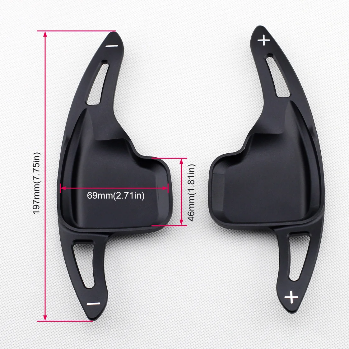 Матовый черный удобный алюминиевый руль Ex Paddle Gear Shift аксессуары для BMW X1 X3 X4 X5 X6 1 2 3