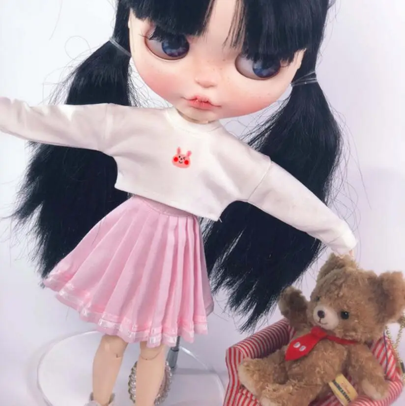 Кукла B256 Blyth одежда для детей подарок аксессуары кукол 1/6 платье ручной работы