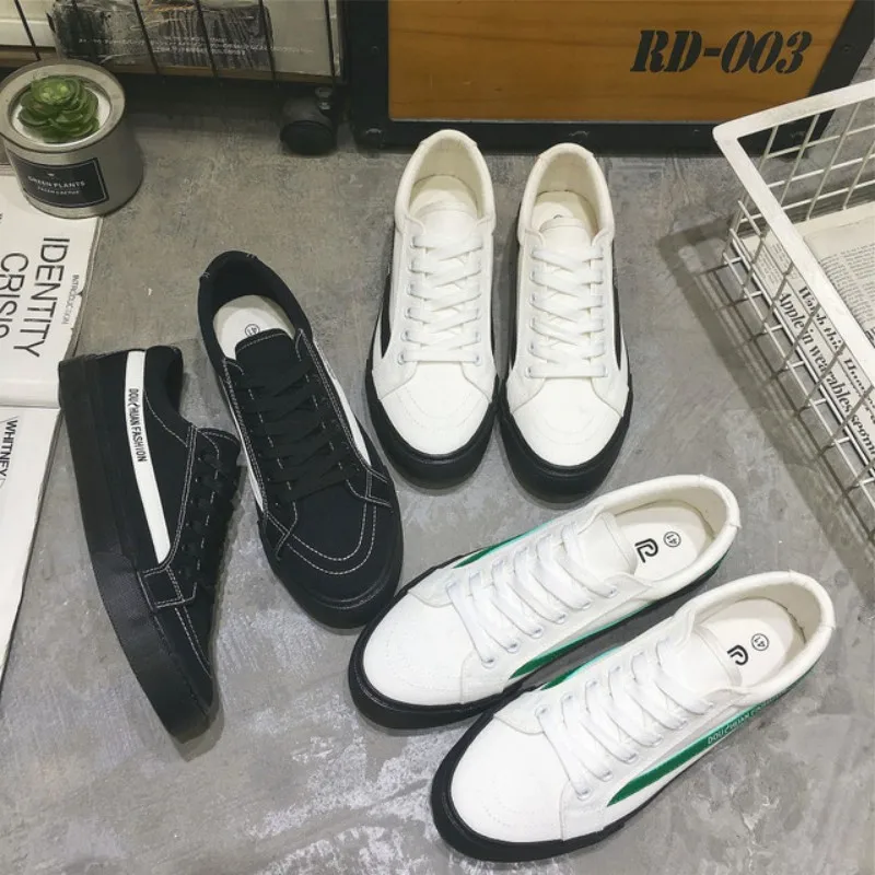 Мужские кроссовки с вулканизированной подошвой Модные Повседневные