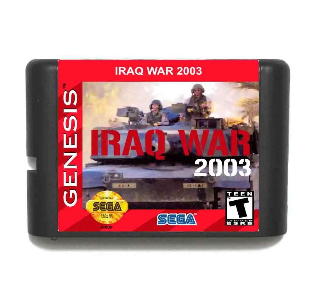 16 бит игровая карта MD 2003 в ИК-войне с розничной коробкой для Sega Megadrive/Genesis |