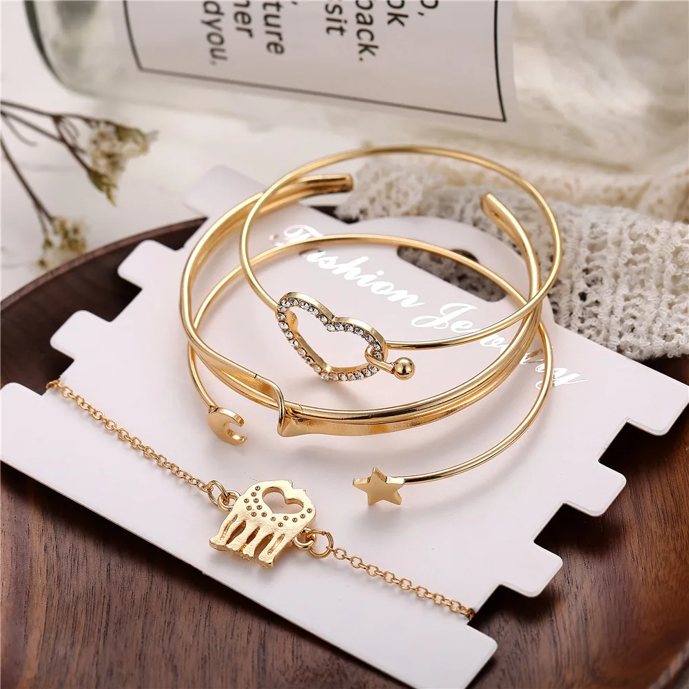 Женский винтажный браслет-колокольчик в форме сердца IF YOU модный веревочный