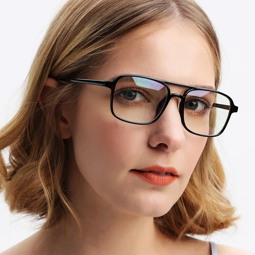 2019 модная прозрачная квадратная оправа для очков женские очки близорукости
