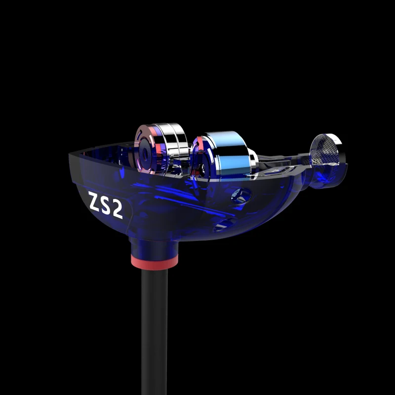 KZ ZS2 двойной динамик бас наушники для телефона с микрофоном|microphone for ipod nano|microphone