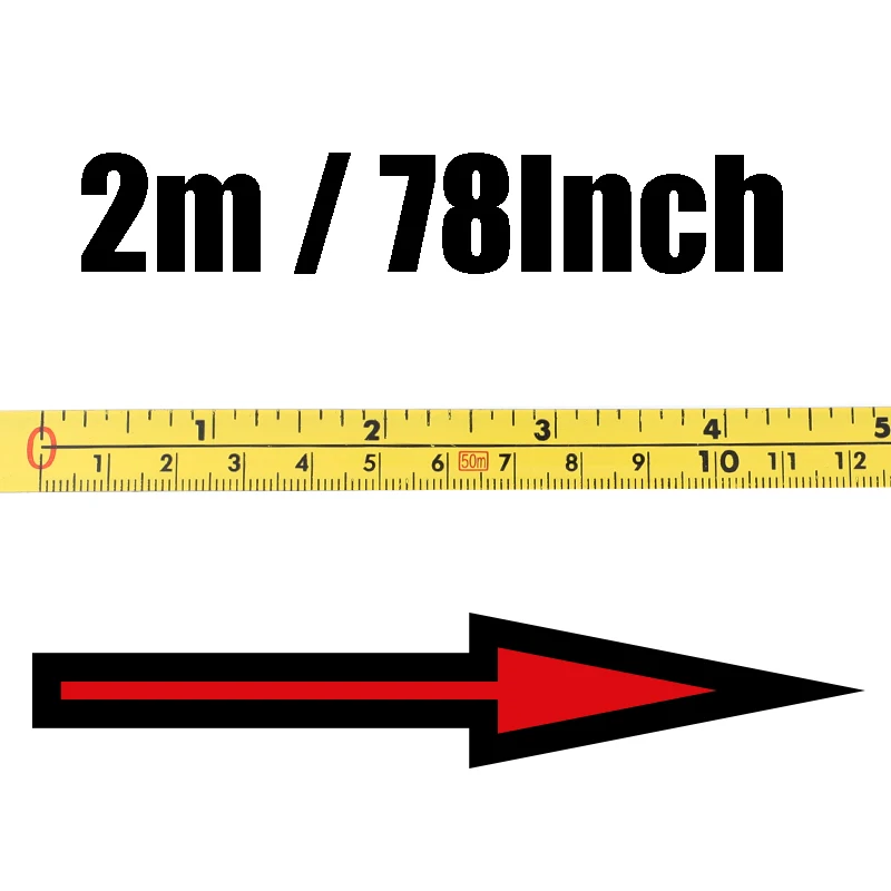 INCH-2M Торцовочная пила, самоклеящаяся рулетка, ширина 0,5 дюйма и метрическая стальная линейка, торцовочная пила, весы для настольной пилы, фрезерный станок, настольный верстак - Цвет: INCH-2M