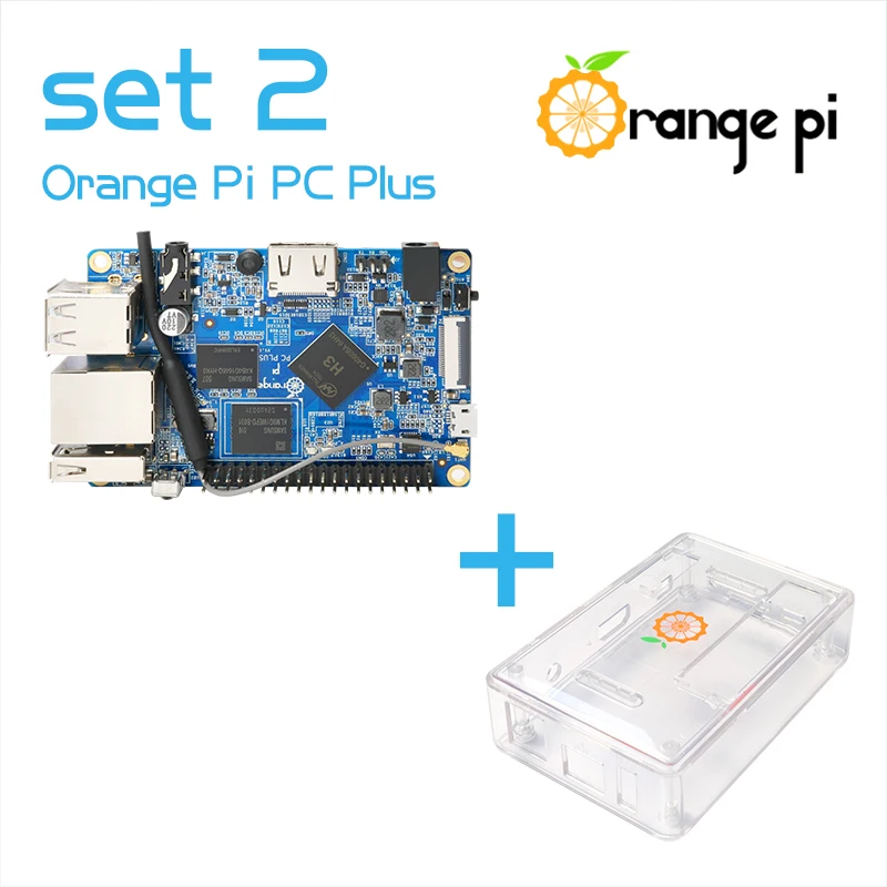 Прозрачный чехол Orange Pi PC Plus + ABS работает на Android 4 Ubuntu Debian|orange pi pc|orange pc plusorange plus |