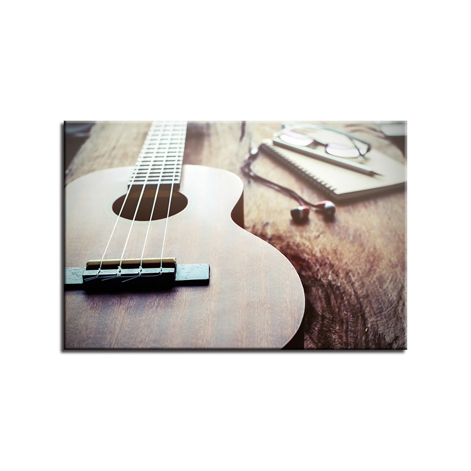 

CLSTROSE odern Canvas Paintings Living Room Wall Art HD Print 1 Pc Guitar Poster Simple World Music Home Decor Wall Picture Art