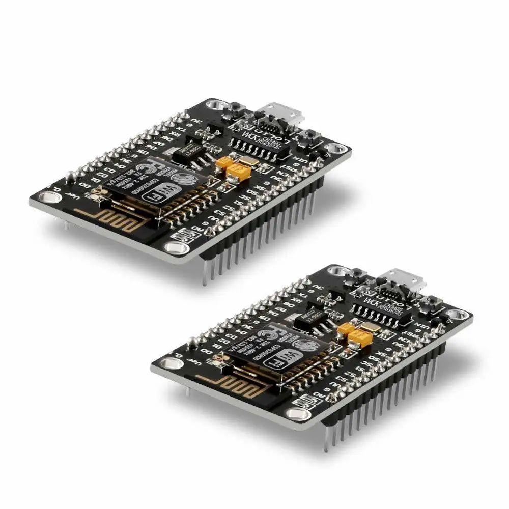 Aokin 2 шт. ESP8266 NodeMCU LUA CH340 плата разработки Wi Fi для интернет Беспроводная вспышка
