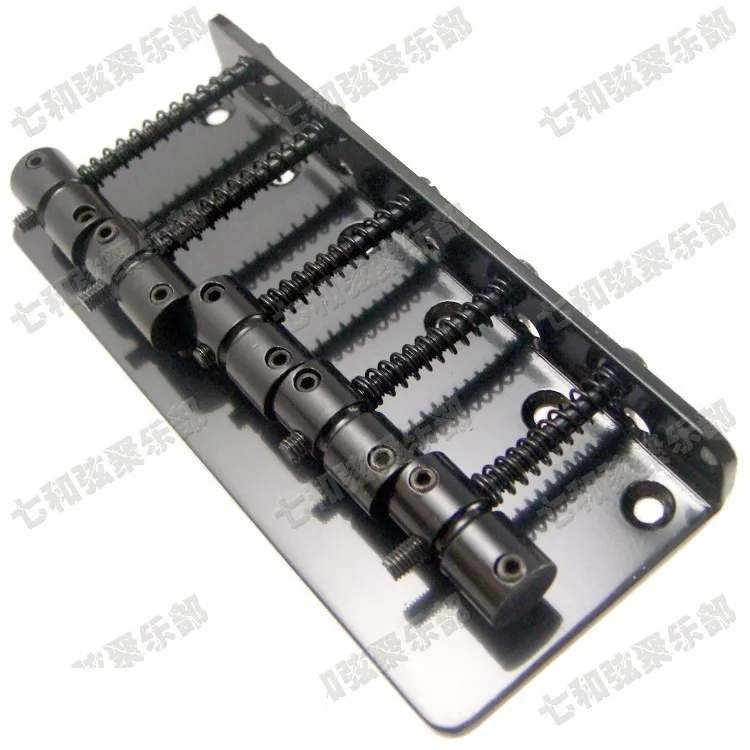 Набор черных железных 5 струн для басов мост электрогитары запчасти гитары