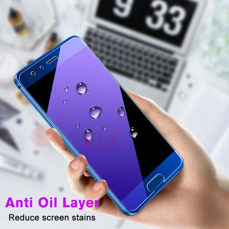 Анти-фиолетовый свет закаленное стекло для Huawei Mate 20X 20 Lite 10 Pro P20 Honor 9 Youth Nova 3i Enjoy 8e