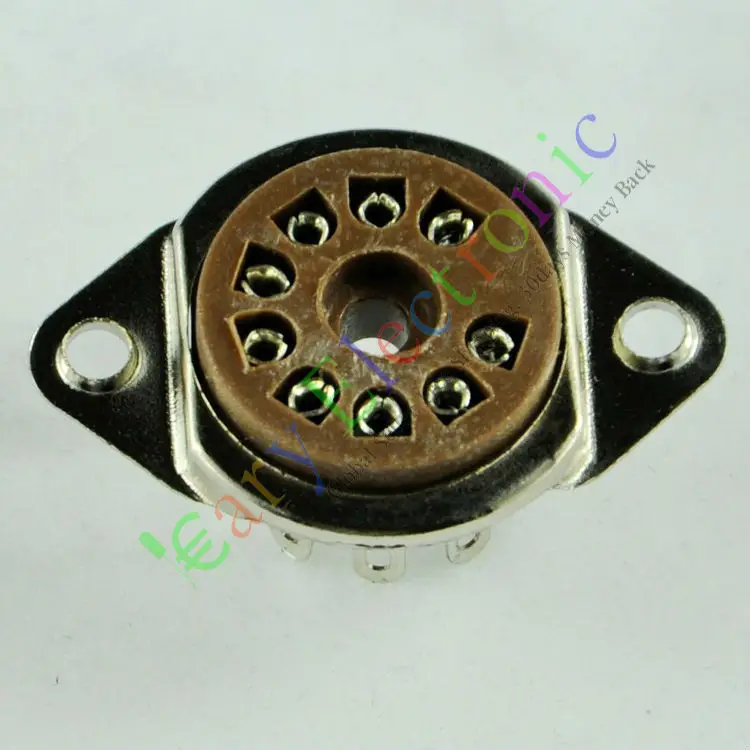 Оптовая и розничная продажа 20 шт. 9 контактная вакуумная трубка для 12AX7 12AU7 ECC82 ECC83