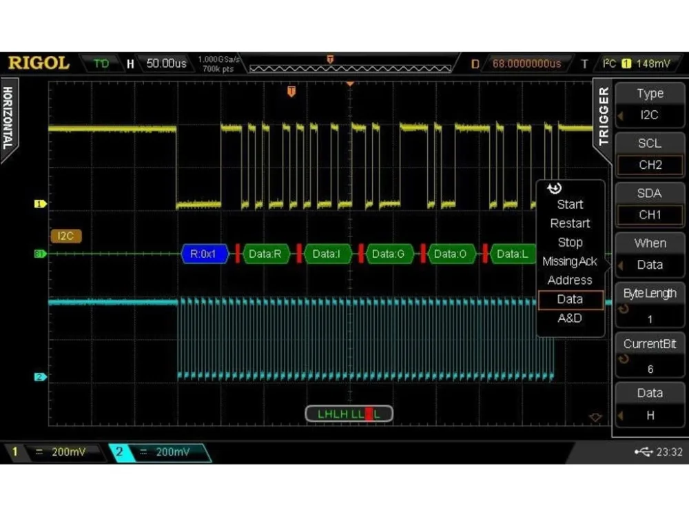 Rigol BND MSO/DS2000A DS2000A вариант Bundle|Детали и аксессуары для приборов| |