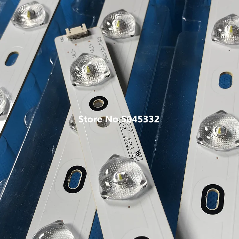 Светодиодный Подсветка полосы 23 лампы для Konka 5" ТВ V580H1-LD6-TLDC3 V580H1-LD6-TRDC3 V580HK1-LD6 D58LW7110 58L1350U DP58D34-LE58F3281