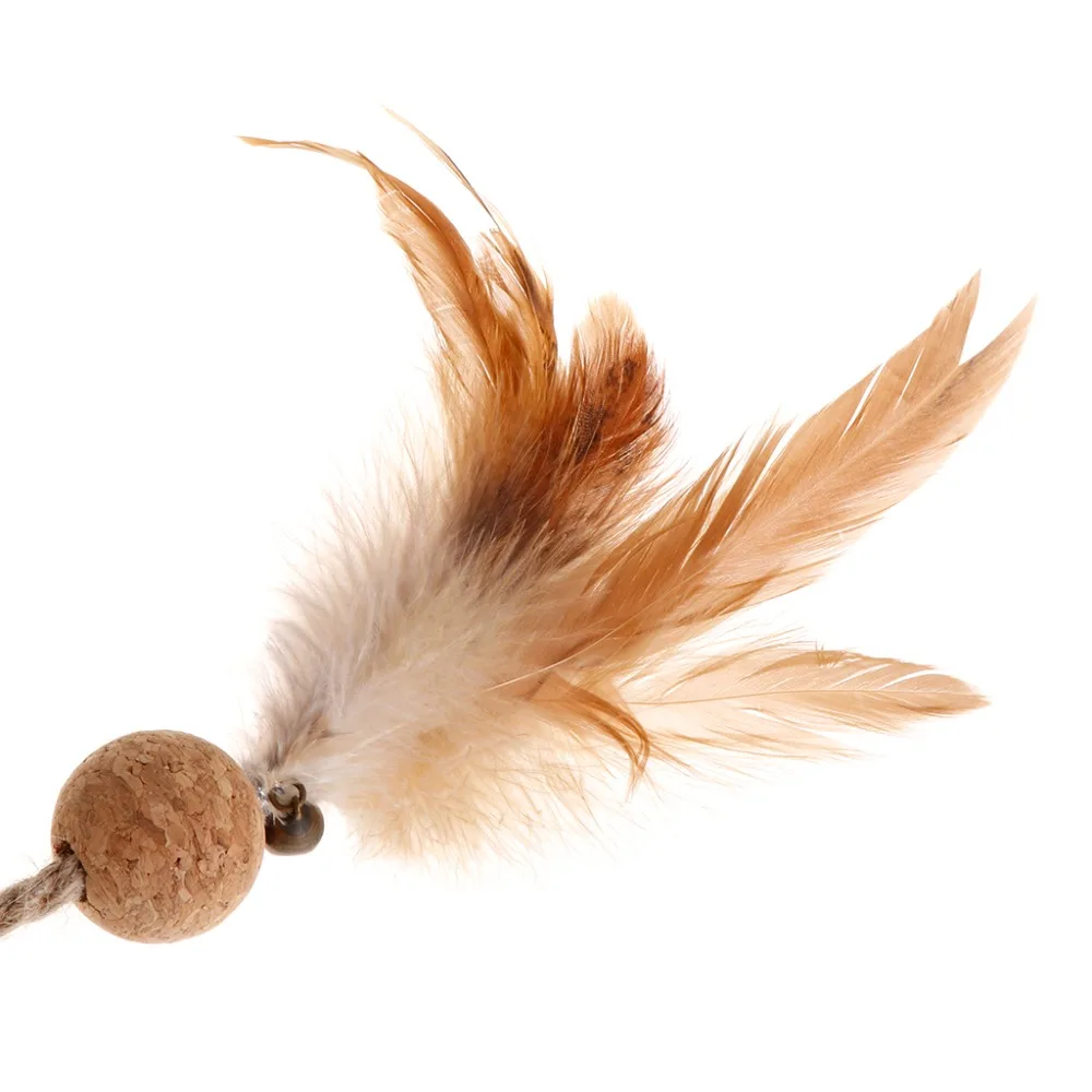 New Arrival Cat Teaser Feather Ball Catnip Suction Cup Sucker Pet Kitten Toys Interactive Play Funny Window Pendant | Дом и сад
