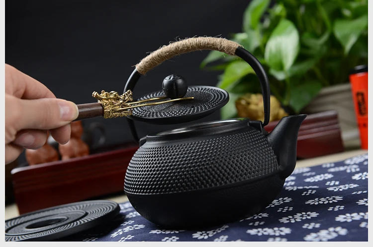 Чайник чайный из чугуна в японском стиле 900 мл|tetsubin teapot|tea potiron kettle |