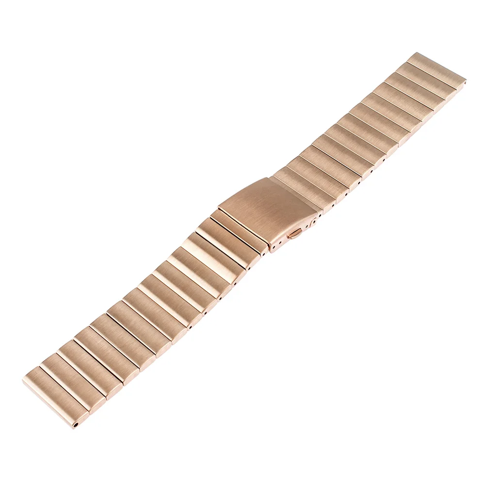 22 мм быстросъемный ремешок для часов LG G Watch Urbane Asus Zenwatch 1 2 для мужчин Pebble Time из нержавеющей стали ремешок на запястье браслет