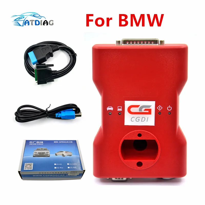 CGDI full for BM-W CGDI Prog MB для Benz ключ для автомобиля добавить самый быстрый для Benz ключ программист Поддержка Все ключ потерян с ELV адаптер - Цвет: CGDI full for BM-W