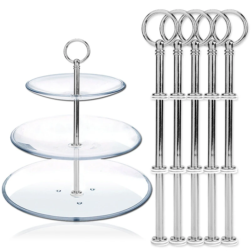 Тарелка поднос полка свадебное украшение Вечеринка День рождения 3 Уровня