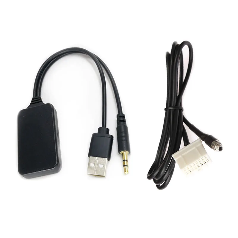Biurlink беспроводной Bluetooth AUX USB адаптер Aux Музыка MP3 кабель аудио адаптер для Mazda 2 3 5 6