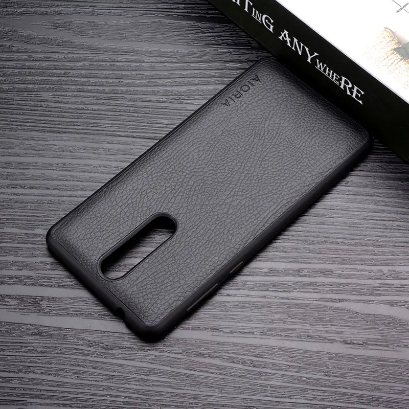 for Nokia 8 case Luxury coque Leather skin soft silicone Perfect fit Business style Phone Cases NOKIA cover funda capa |