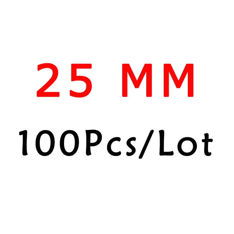 25mm 8/10/12/14/15/16/18/20/25/30 мм прозрачный Половина Круглый Стеклянный кабошон Clear - Цвет: 25mm