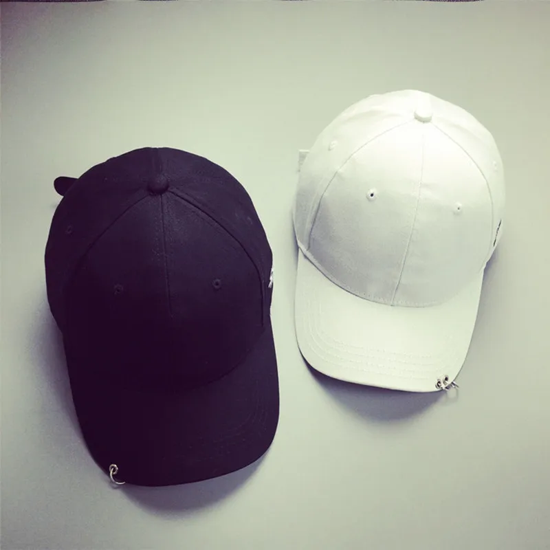 

LGFD822 Men unisex summer sun hat Metal hoop adjustable cotton baseball cap