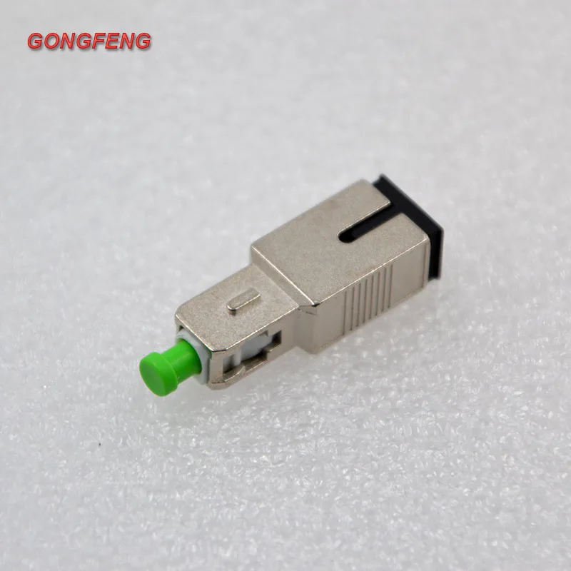 GONGFENG 10 шт. Новый волоконно оптический разъем SC/UPC гнездо SC/APC переходник