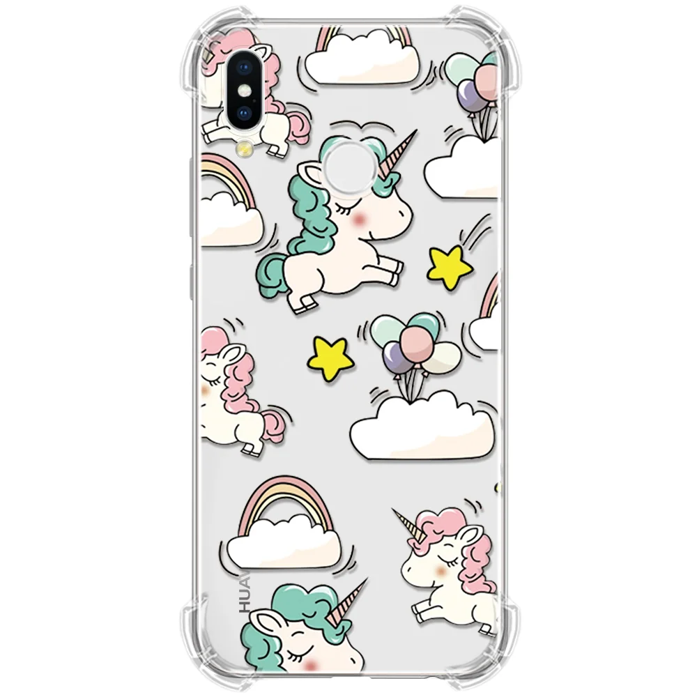 Подушка безопасности для TPU чехол для телефона для huawei P30 P20 P10 P9 Коврики 9 10 20 Pro Plus Honor 10 8X9 Lite Nova 3i 4 Y9 P Smart пара Coque