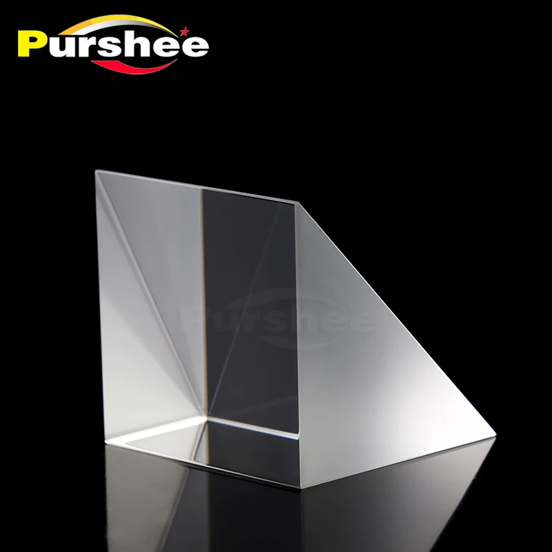 Оптическое стекло треугольная призма (45x45x45 мм)|prism|prism opticalprism glass |