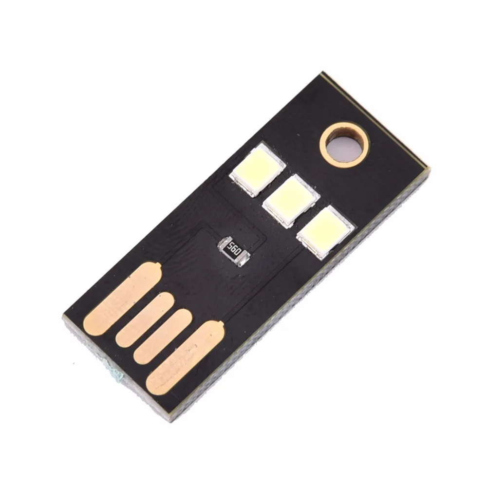 1 шт. Светодиодная лампа Теплый/белый мини USB светодиодный светильник ультра