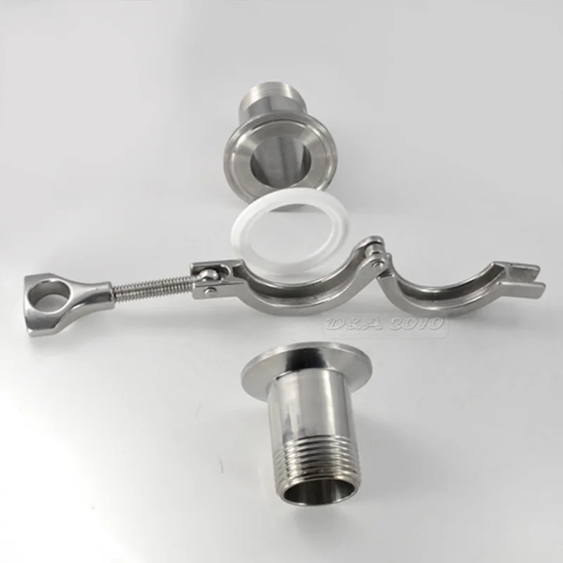 MEGAIRON 3/4 &quotDN20 комплект санитарной наружной резьбы ОБЖИМНАЯ труба фитинги +