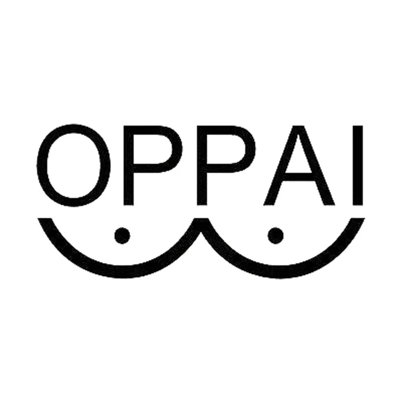 Виниловая наклейка OPPAI One Punch Man 16x7 6 см забавная для автомобиля в стиле аниме