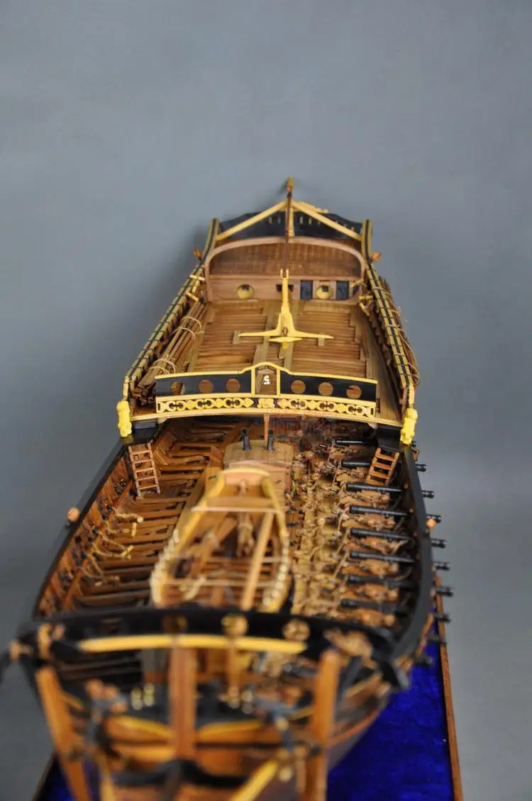1/48 Le Requin 121 см Джамбо модель комплект корабля дерево парусный корабль все рамы деревянные модели корабля мастер профессиональный уровень
