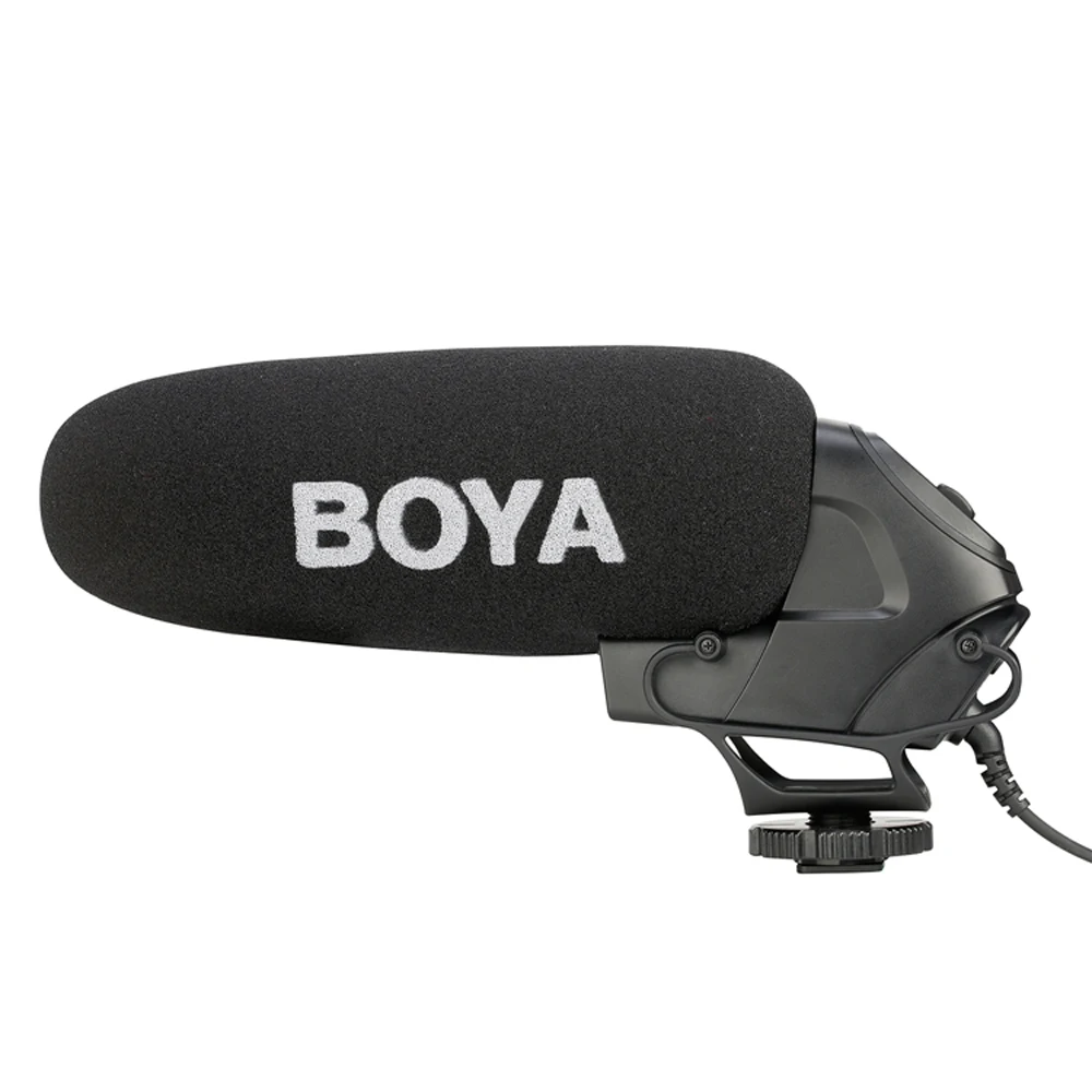 BOYA BY BM3030 микрофон Shoutgun на камеру 3 5 мм Гиперкардиоидный видео интервью ENG для Canon