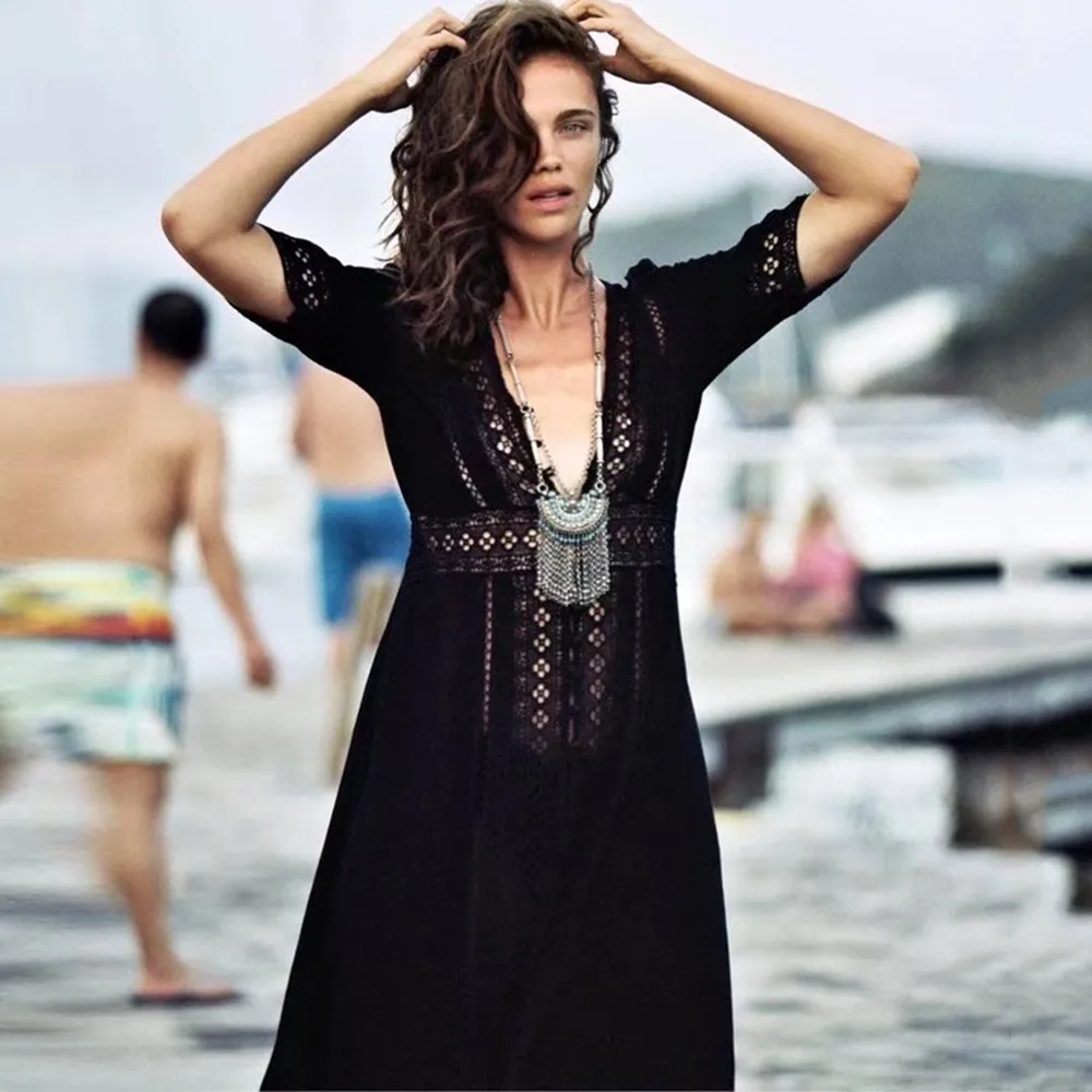 2018 Boho сексуальные повседневные офисные женские платья Хлопковые Леггинсы для