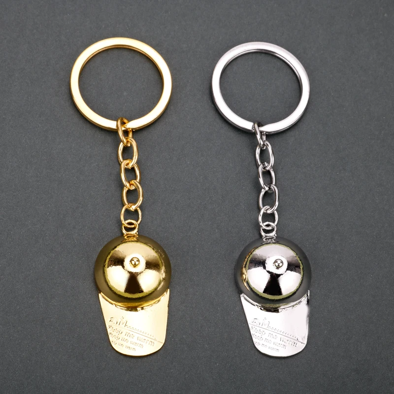 

Dongsheng спортивная бейсбольная кепка брелки винтажные металлические ювелирные изделия Шарм хип-хоп брелок сумка Аксессуары для ключей-50