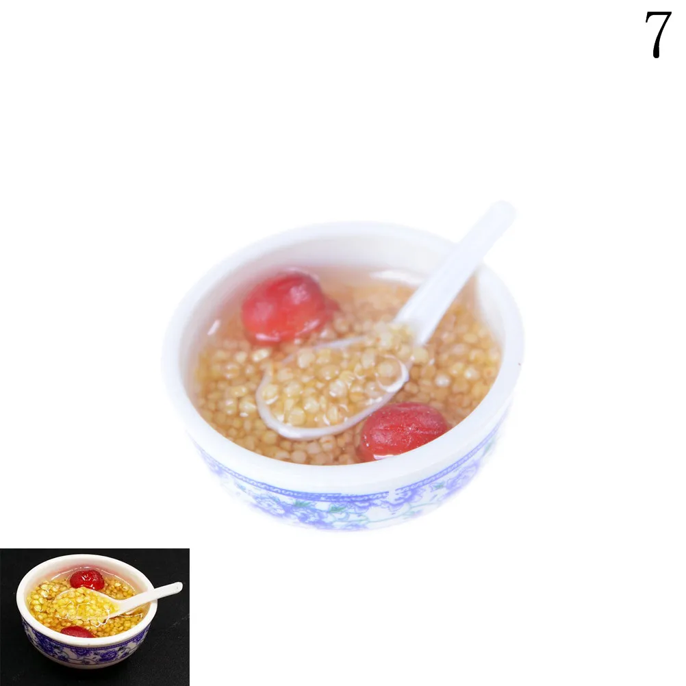 Миниатюрный Кукольный домик Китайская Игрушка для еды кухонные аксессуары 1 шт. |