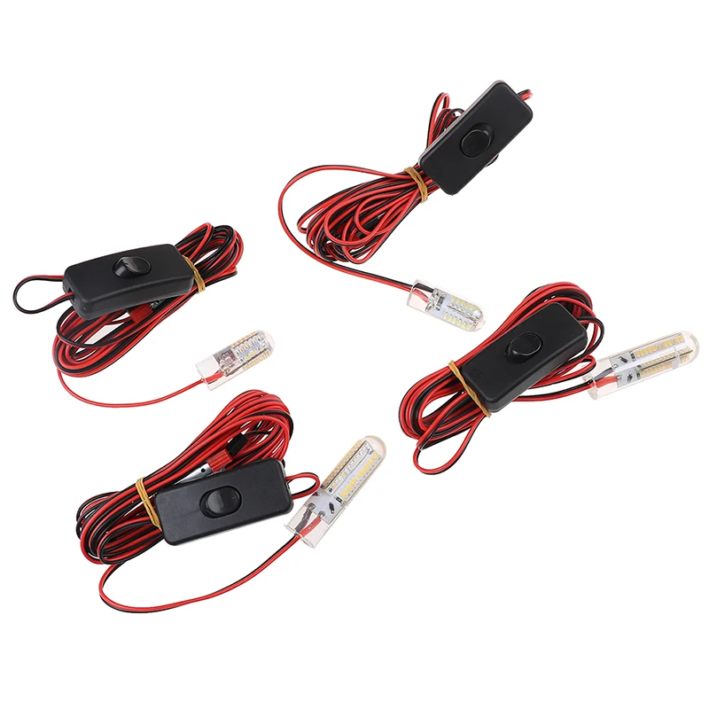 12V рыболовные приманки Светодиодный светильник Погружной подводный ночное