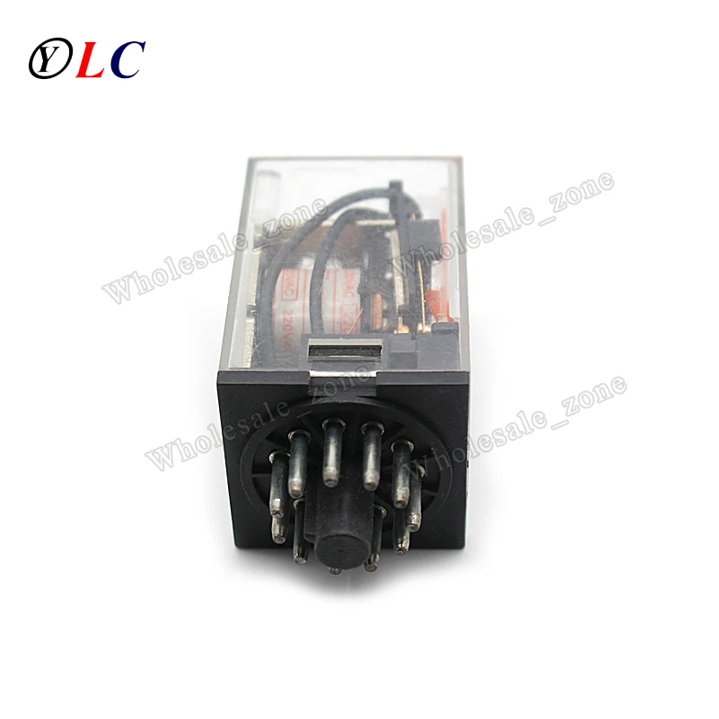Оригинальный электромагнитный Мощность реле MK3P 1 AC 220V 10A 11Pin AC220V|power relay|ac power relay220v