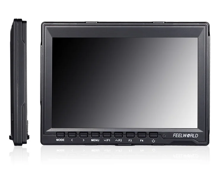 Online 7 ''Slim HD Video Monitor Feelworld Fw759 IPS 1280x800 HDMI 1080 P Mit Sonnenschirm FW759 Für BMPCC BMCC Hd Kamera Monitor