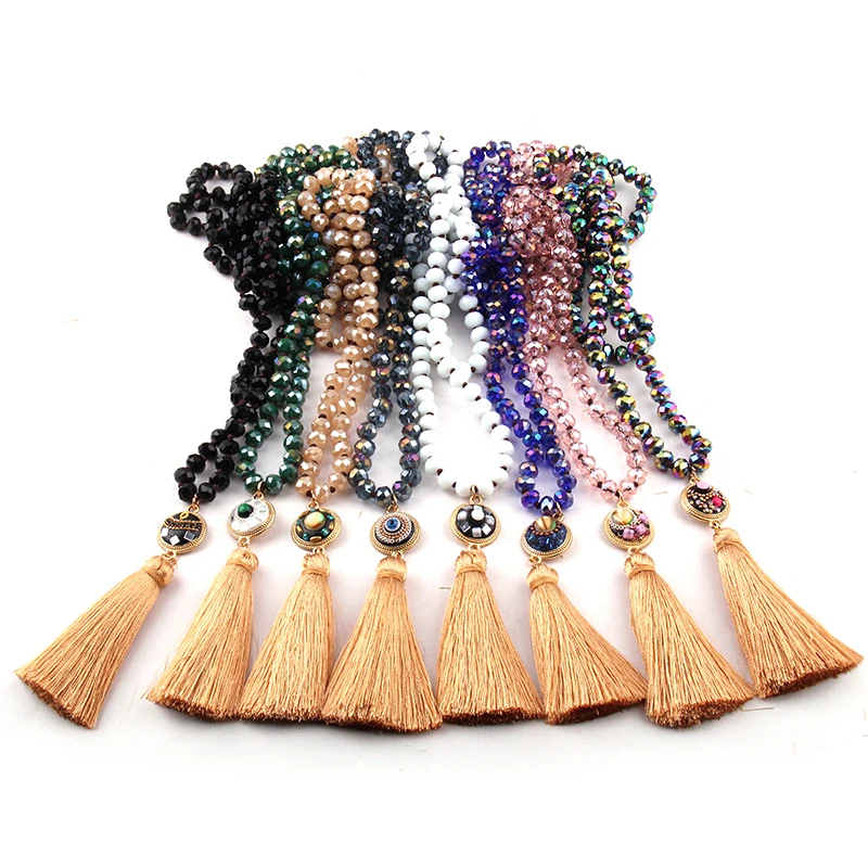 Бесплатная доставка модные богемные племенные ювелирные изделия стеклянные