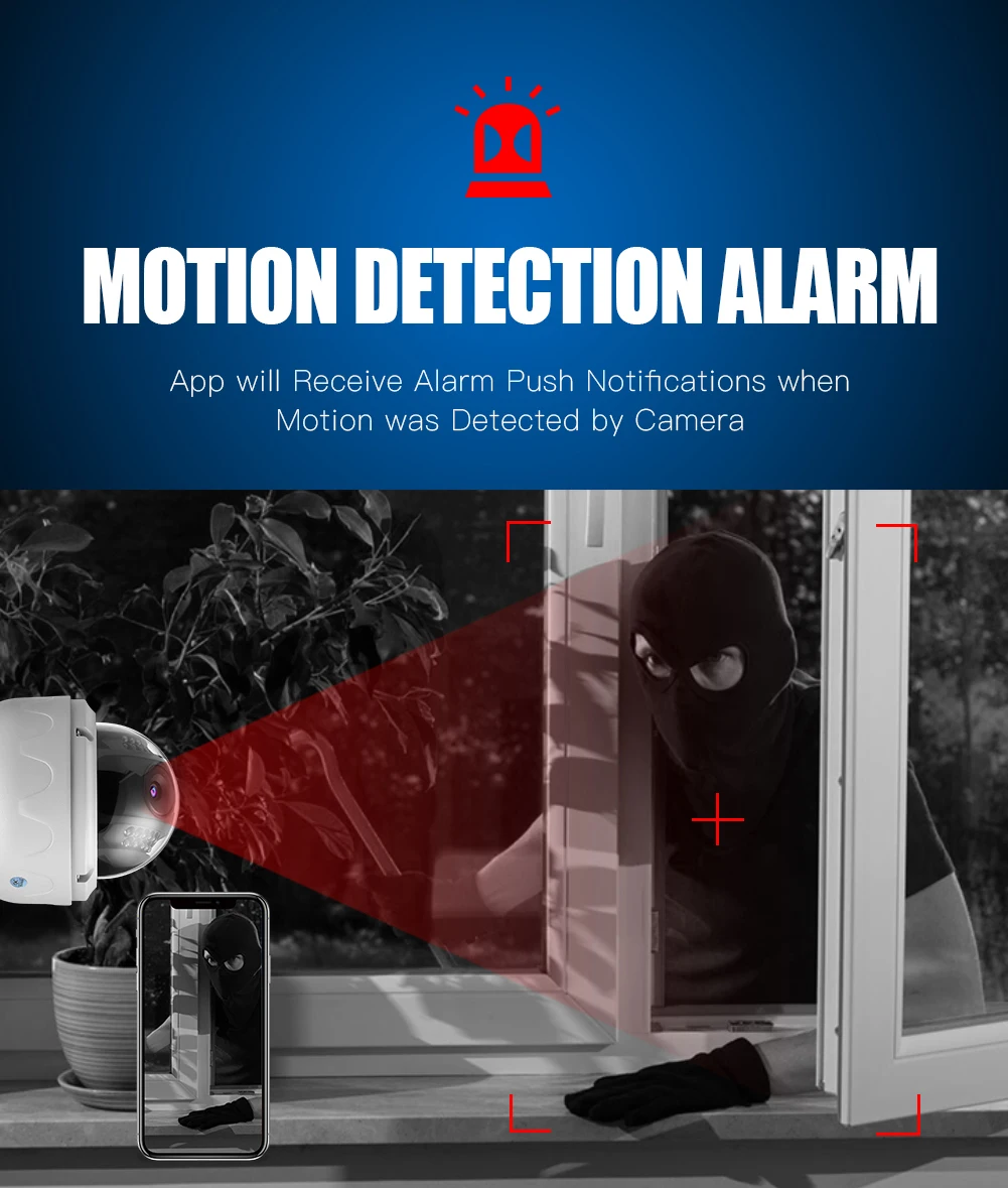 Wanscam K38 1080P открытая Поворотная PTZ камера 2.0MP 4X Zoom Водонепроницаемая беспроводная ip-камера наблюдения