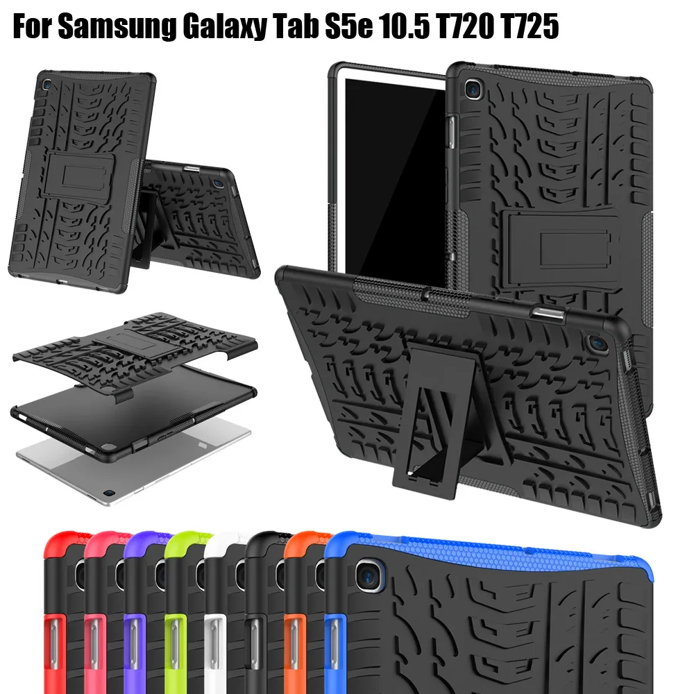 Чехол для планшета Samsung Galaxy Tab S5e T720 гибридный прочный жёсткий резиновый ПК чехол