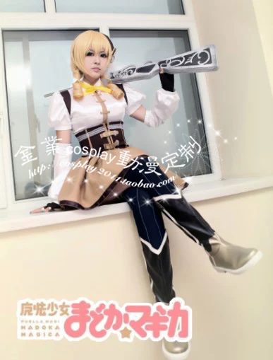 Puella Magi Madoka Magica Tomoe Mami костюм для косплея Полный Комплект носков включает 11 |