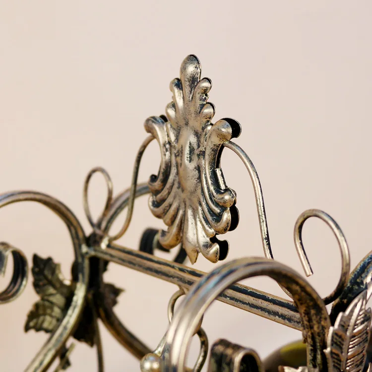 1 шт. Новая рекламная Европейская стойка для вина железная подвесная декорация