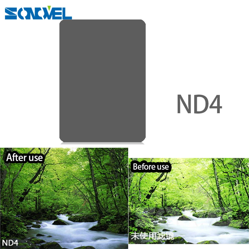 Набор квадратных фильтров для объектива цифровой зеркальной камеры 11 в 1 полный ND