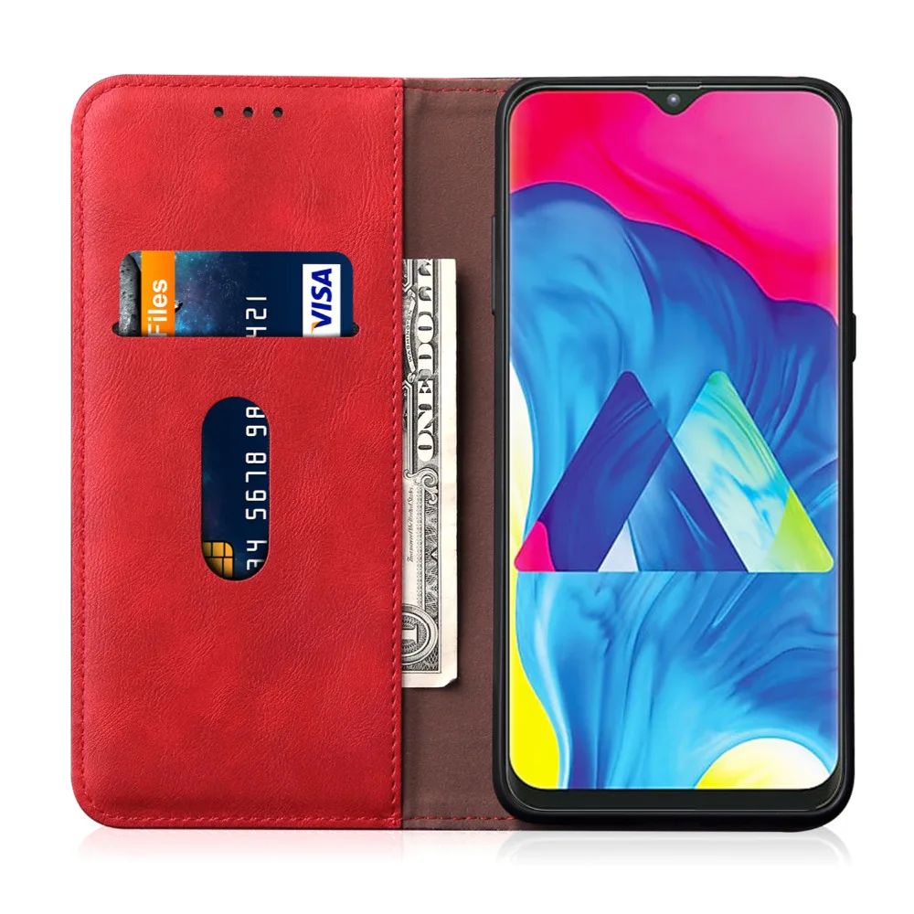 Флип Чехол книжка для Etui samsung Galaxy A10 A30 A40 A50 A60 A70 M10 M20 30 SM-A305F откидная крышка кожаный бумажник чехол для телефона Коке