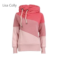lisa colly hot sale women long sleeves hoodie sweatshirt autumn winter popular female casual coat jacket