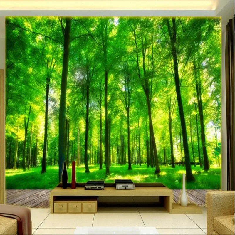 Wellyu индивидуальные Крупногабаритные настенные 3D обои в эстетике трехмерного